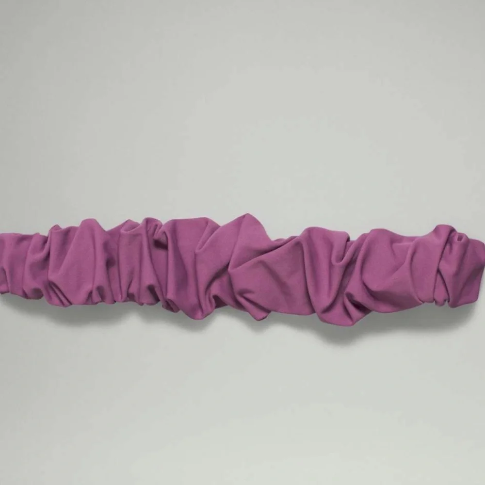 Lululemon Nulux Gathered Headband Vintage Plum